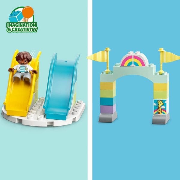 lego duplo town amusement park 10956 building toy (95 pieces)4