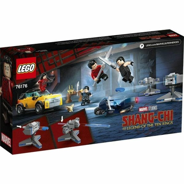 lego marvel shang chi escape from the ten rings 76176 collectible lego marvel playset (1)