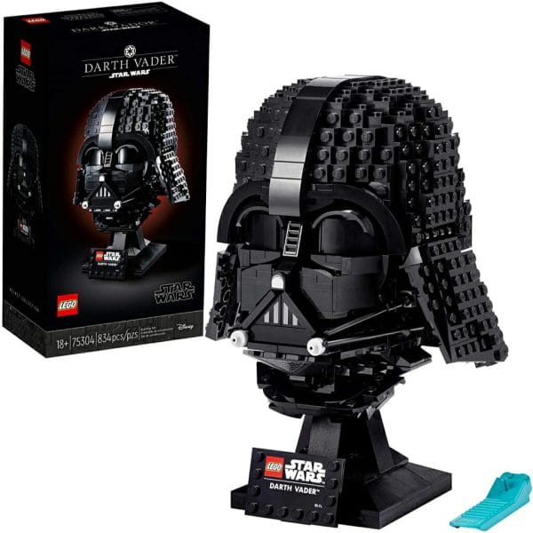 lego star wars darth vader helmet 75304 collectible building toy, new 2021 (834 pieces)1