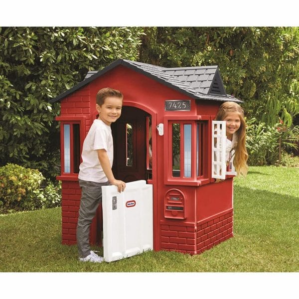 little tikes cape cottage playhouse red (6)
