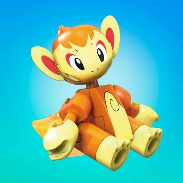 mega pokemon chimchar building set with 20 bricks and special pieces (2)