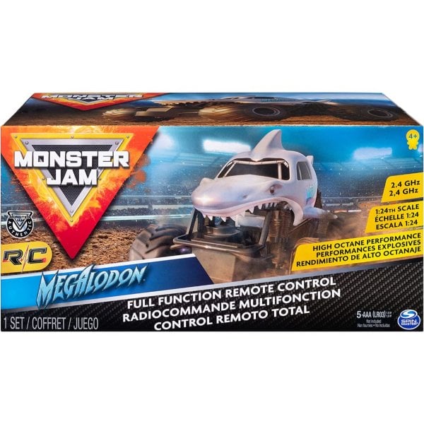 monster jam, official megalodon remote control monster truck (4)