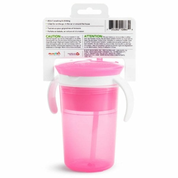 snackcatch & sip™ 2 in 1 snack catcher & spill proof cup 6