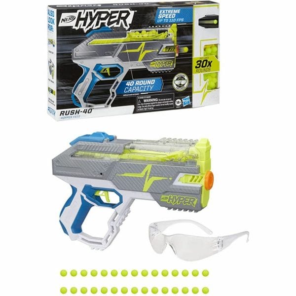 nerf hyper rush 40 pump action blaster 4