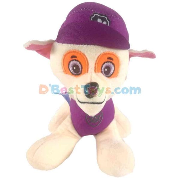 pup patrol plushie purple and cream