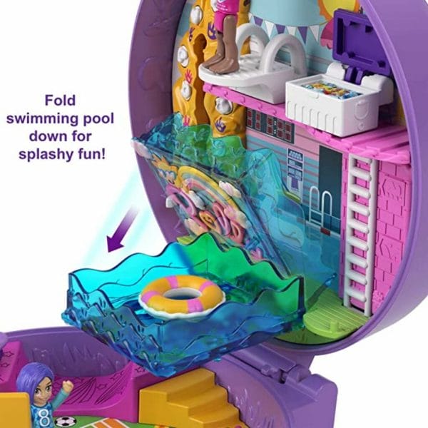 polly pocket soccer squad compact 3