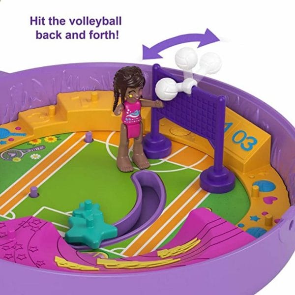 polly pocket soccer squad compact 6