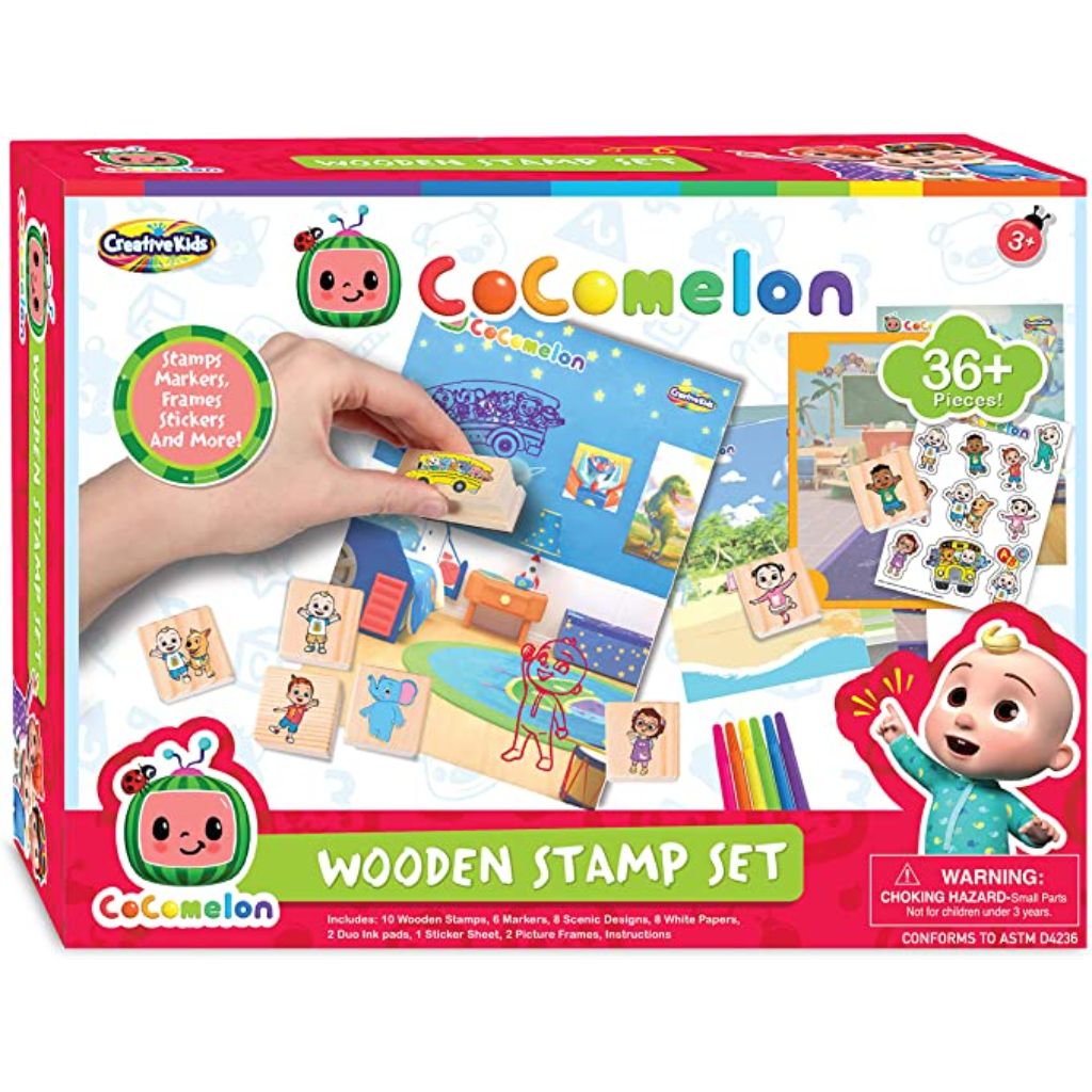 cocomelon wooden stamp (2)