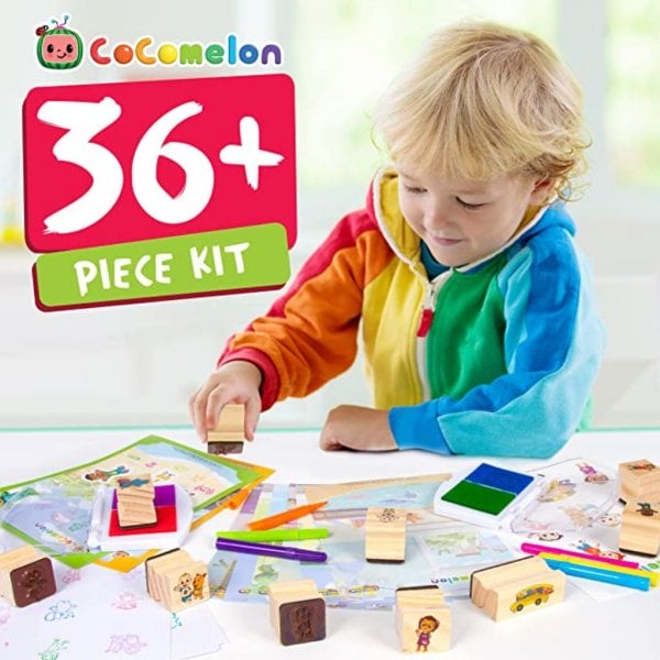 cocomelon wooden stamp (4)