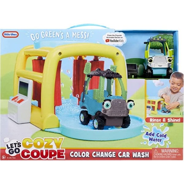 let's go cozy coupe color change carwash with push and play vehicle (6)