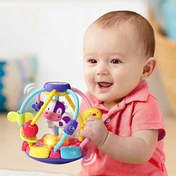 vtech baby lil' critters shake and wobble busy ball 3