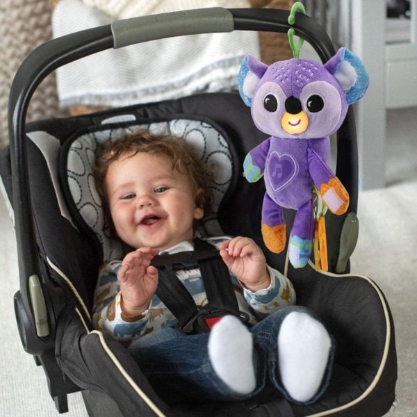 vtech grab and go koala plush take along toy, purple2