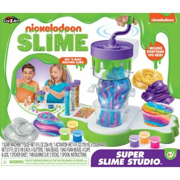 cra z art nickleodeon ultimate slime making lab with tabletop mixer