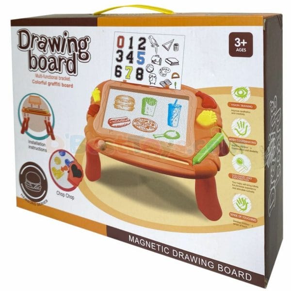 magnetic drawing board with multi functional bracket (1)