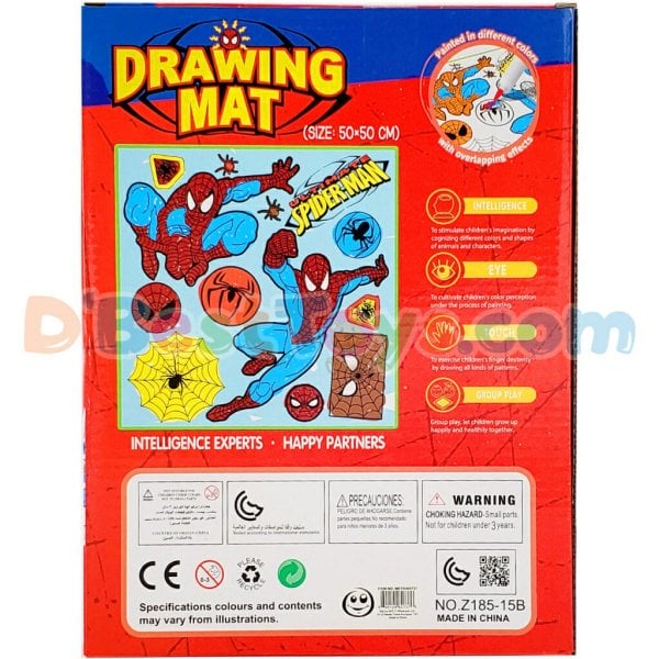 spider man drawing mat3