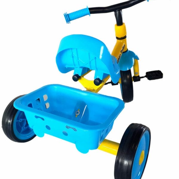 wonder baby super trike tricycle yellow and blue3