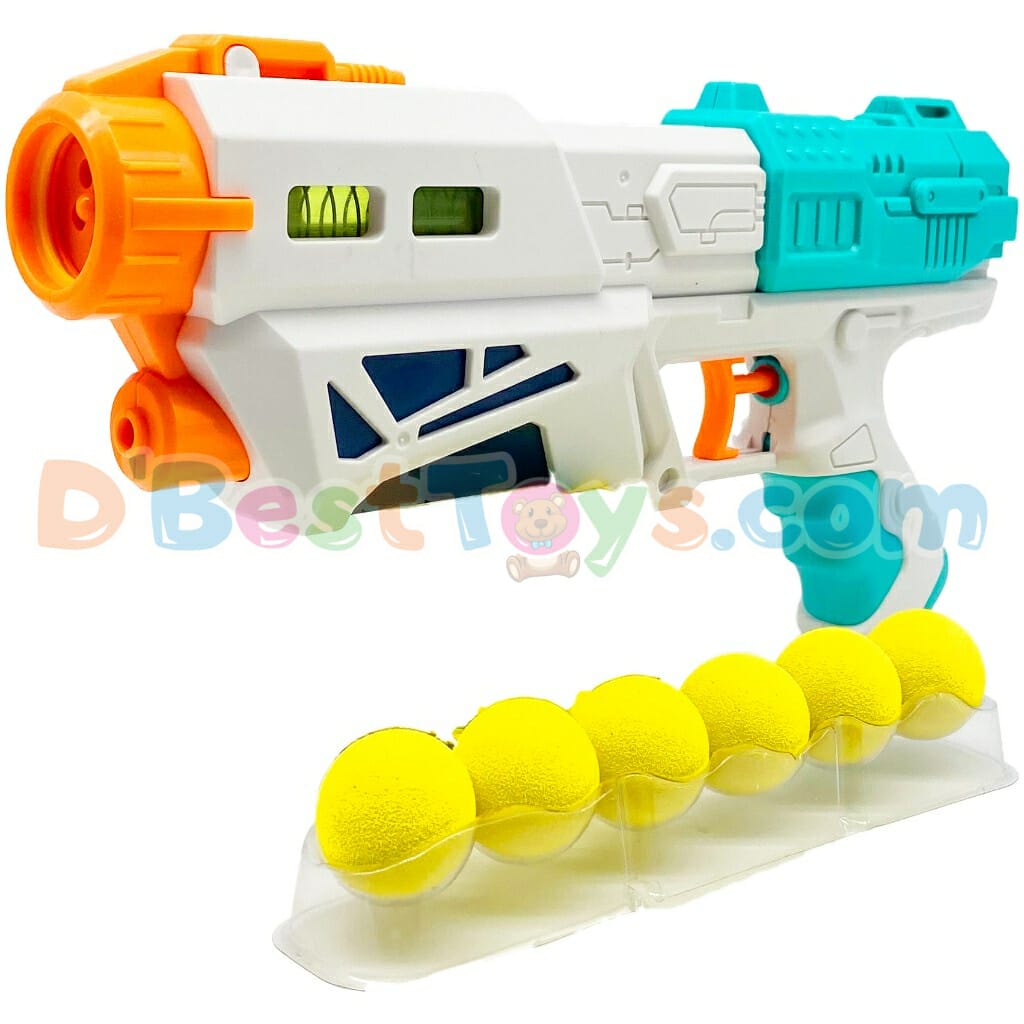 Joyin 2 in 1 Pistol Foam Popper and Water Gun - D'Best Toys