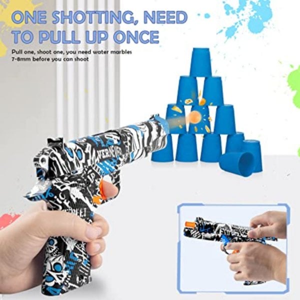 small manual cool ball blaster toy4