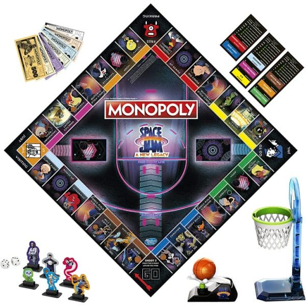 monopoly space jam a new legacy edition family board game2