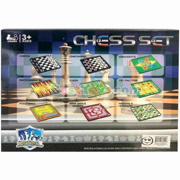 magnetic chinese checkers and chess set2