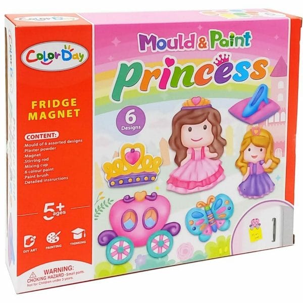 mould and paint princess fridge magnet2