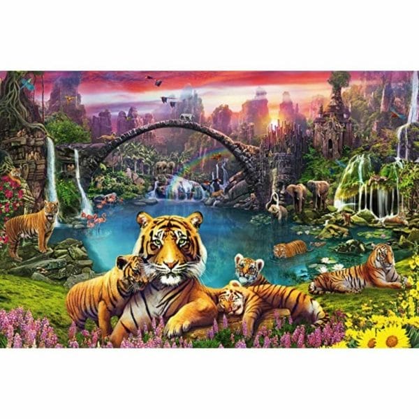 ravensburger tigers in paradise 3000 piece jigsaw puzzle 1