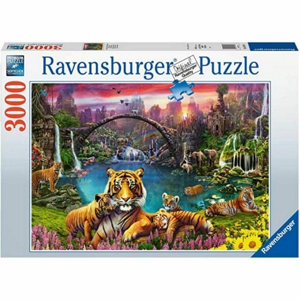 ravensburger tigers in paradise 3000 piece jigsaw puzzle 2