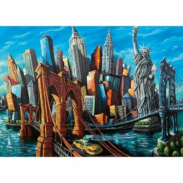 ravensburger welcome to new york 1000 piece jigsaw puzzle 1