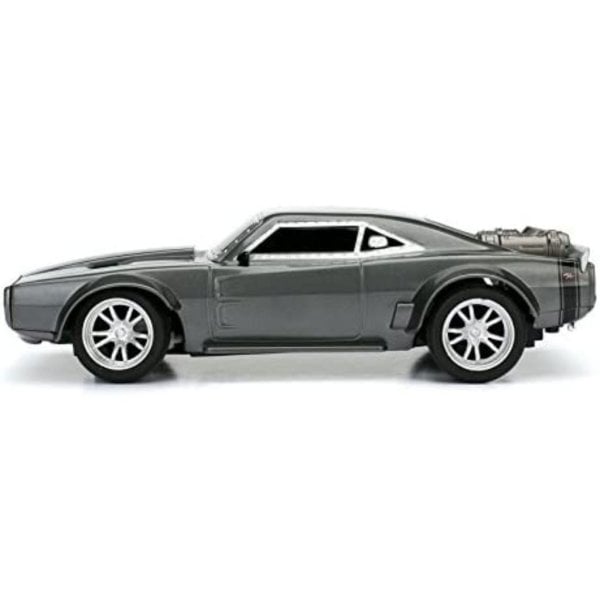jada toys fast & furious 8 75 rc ice charger vehicles, grey1