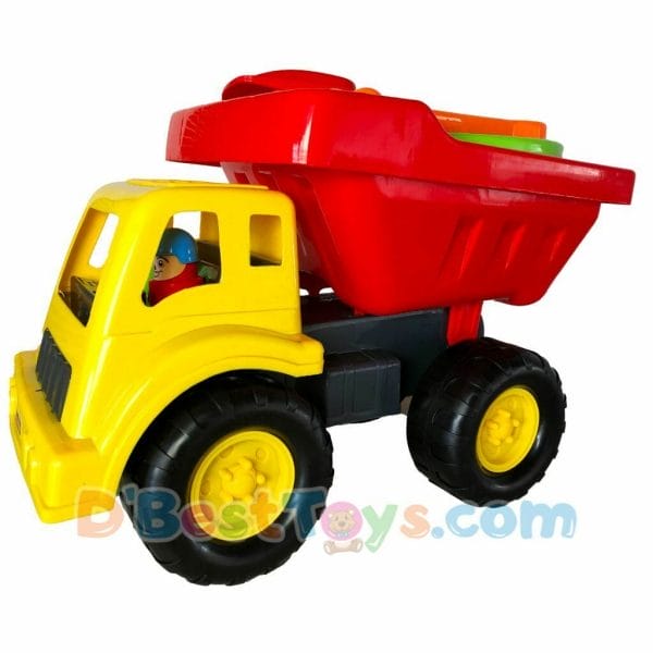 sand beach set toys truck with tools and mini lego figures (3)