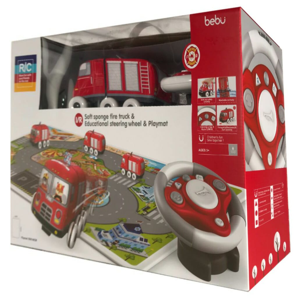 soft fire truck toy