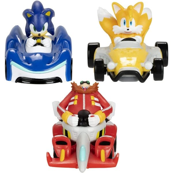 sonic the hedgehog 164 die cast toy vehicles sonic, tails and egg man!1