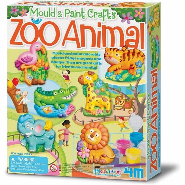 mould and paint – zoo animals (3)
