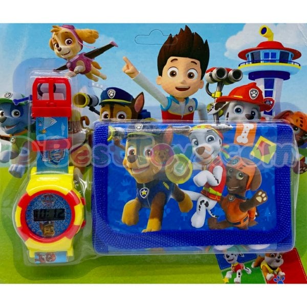 paw patrol surprise watch and wallet1