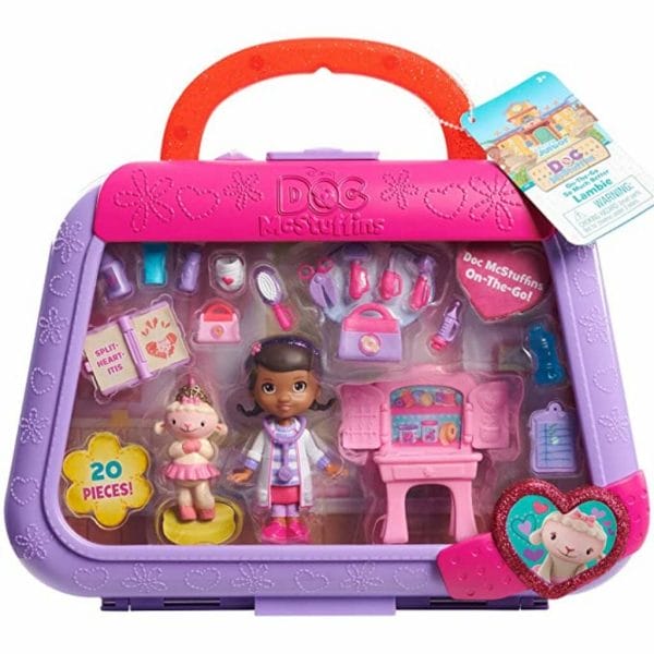 just play doc mcstuffins on the go lambie playset 3