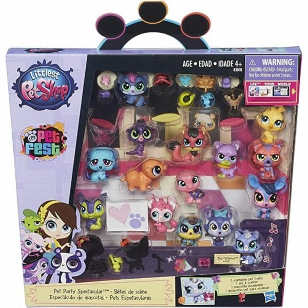 littlest pet shop pet party spectacular collector pack toy 1