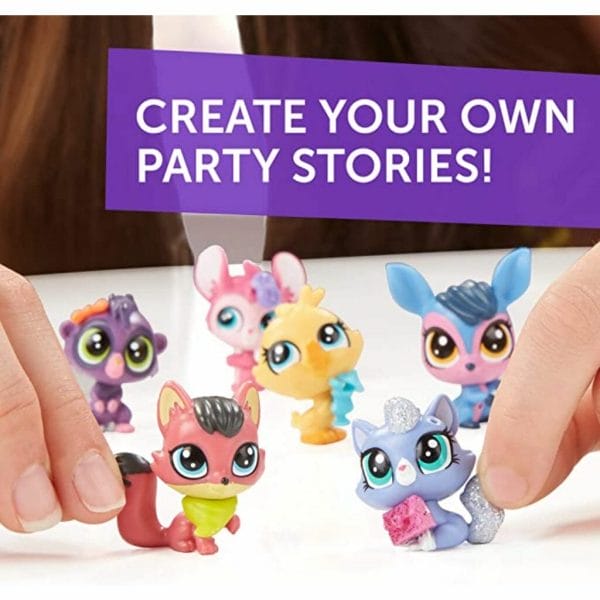 littlest pet shop pet party spectacular collector pack toy 4