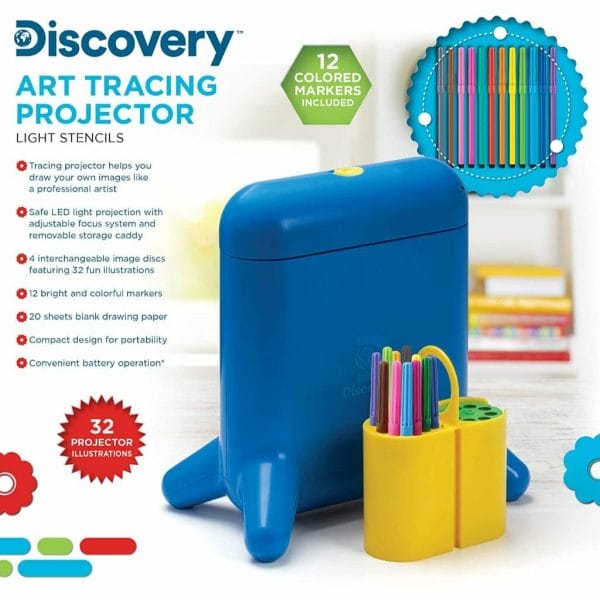 discovery kids art tracing projector kit2