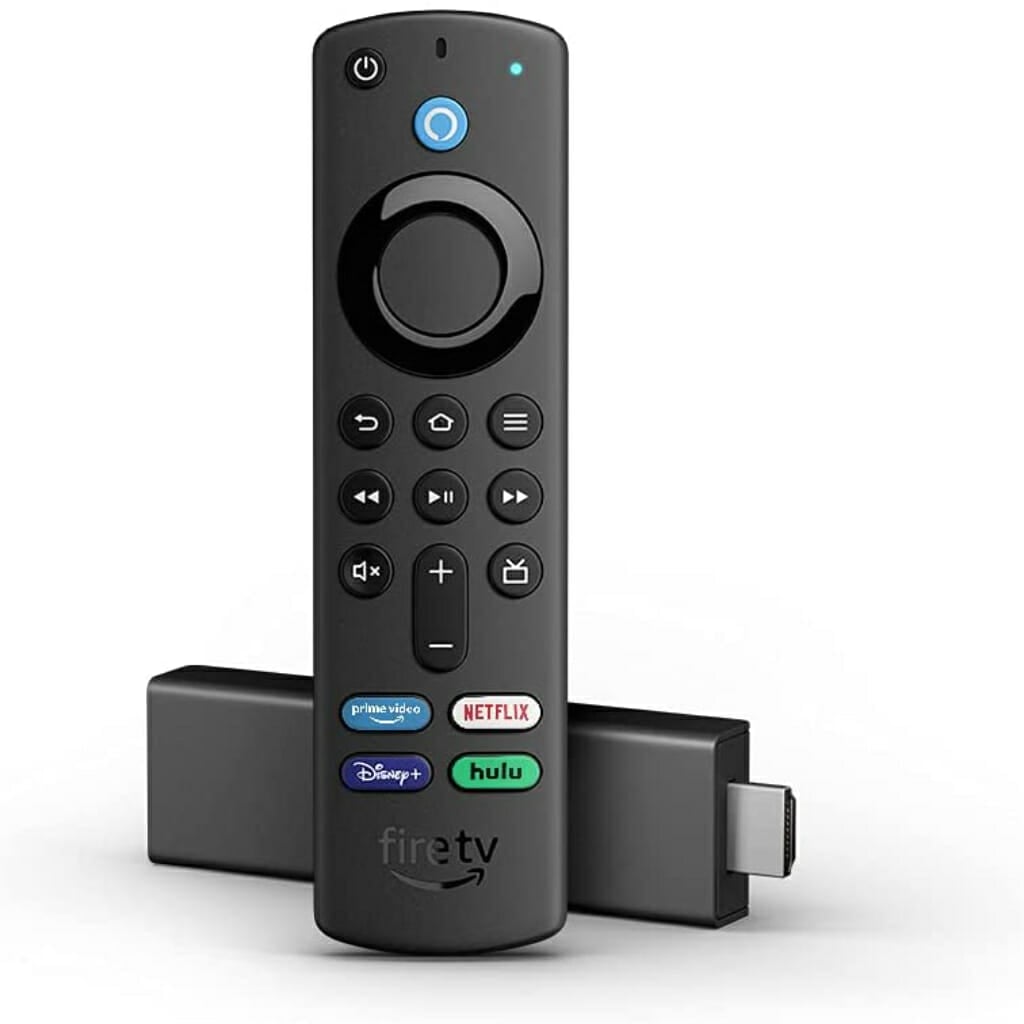 fire tv stick 4k streaming device with latest alexa voice remote (includes tv controls), dolby vision1