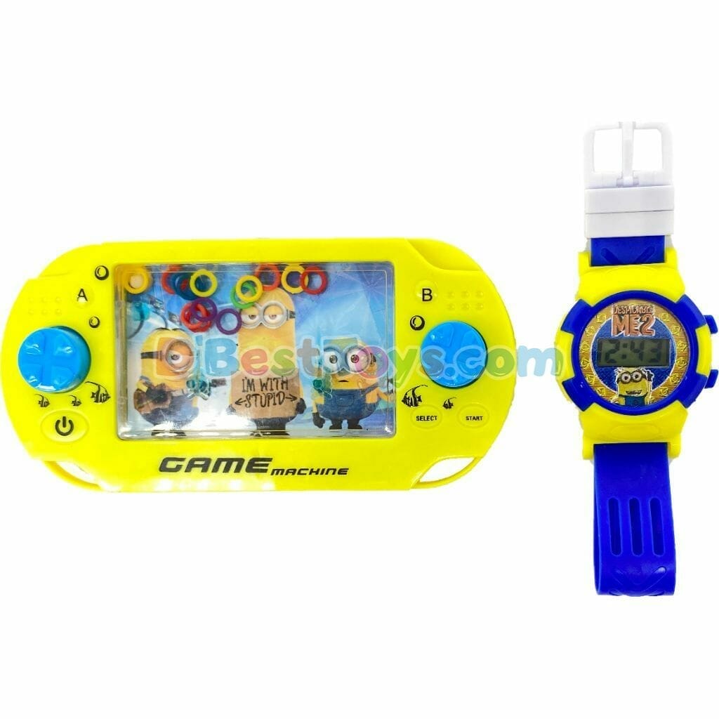 happy time game machine & watch minions