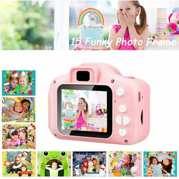 lindayy digital camera for children pink7