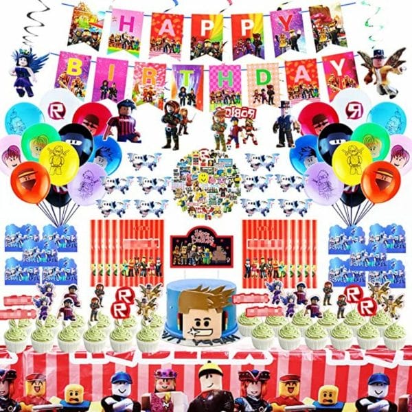 robot birthday party birthday decorations 1