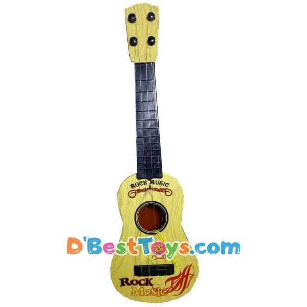 rock music guitar toy light brown2