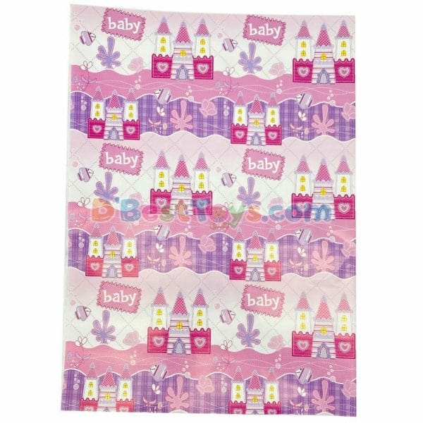 baby shower gift paper pink