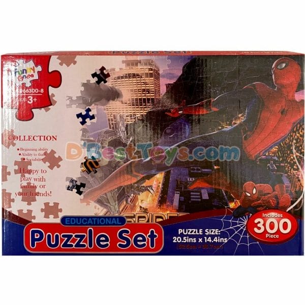 educational puzzle set spiderman1