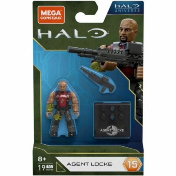 halo heroes series 15 agent locke mini figure