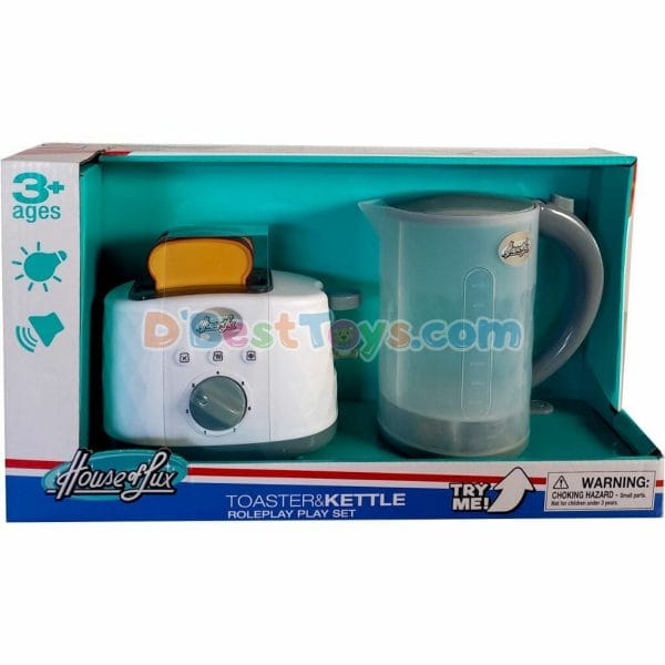 house of lux role play set toaster and kettle1