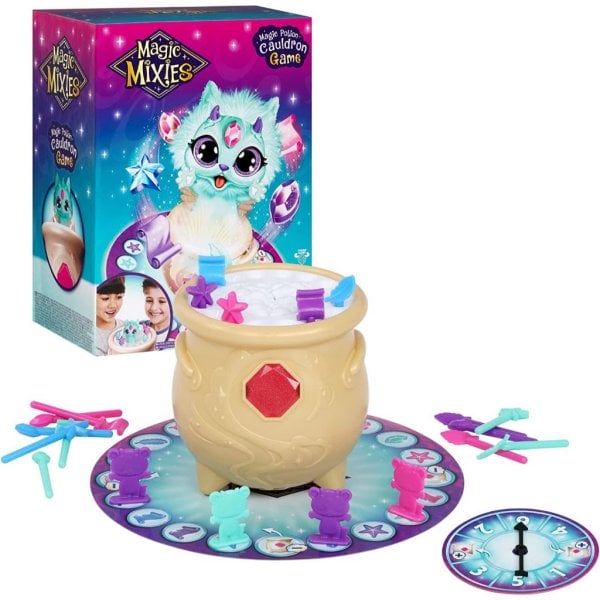 moose games magic mixies potion game, place the magic ingredients into the cauldron and make the mixie pop up to win