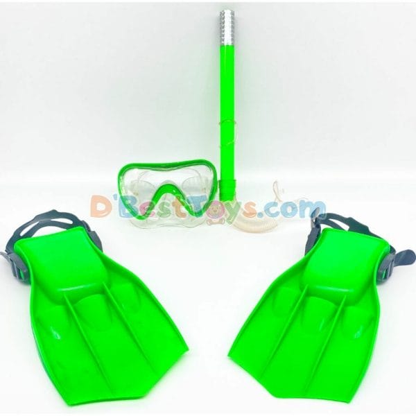 swimming goggles (green)