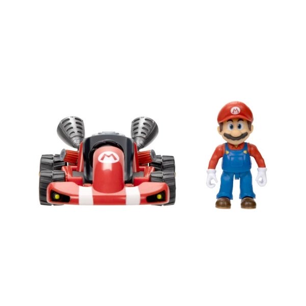 the super mario bros. movie 2.5 inch mario action figure with pull back racer2